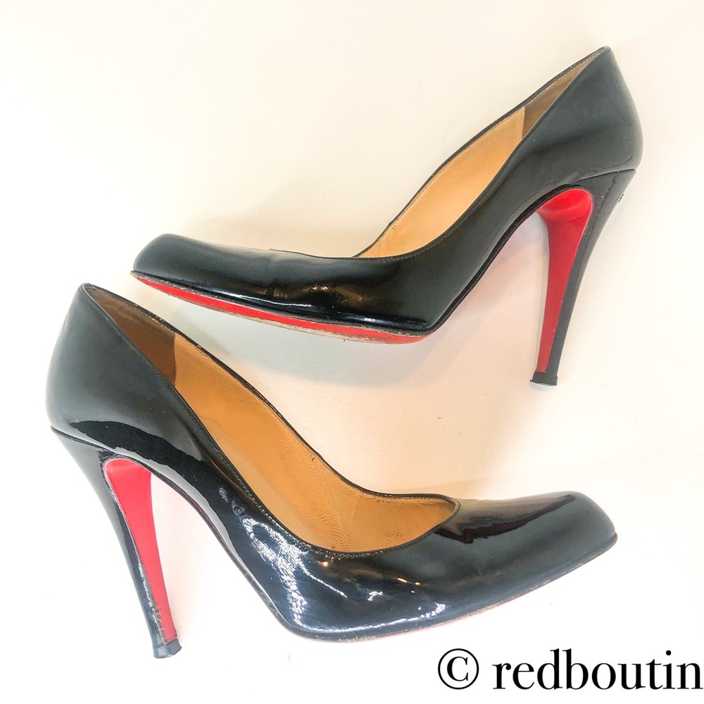 Christian Louboutin Ron Ron Patent leather pumps - Picture 1 of 8